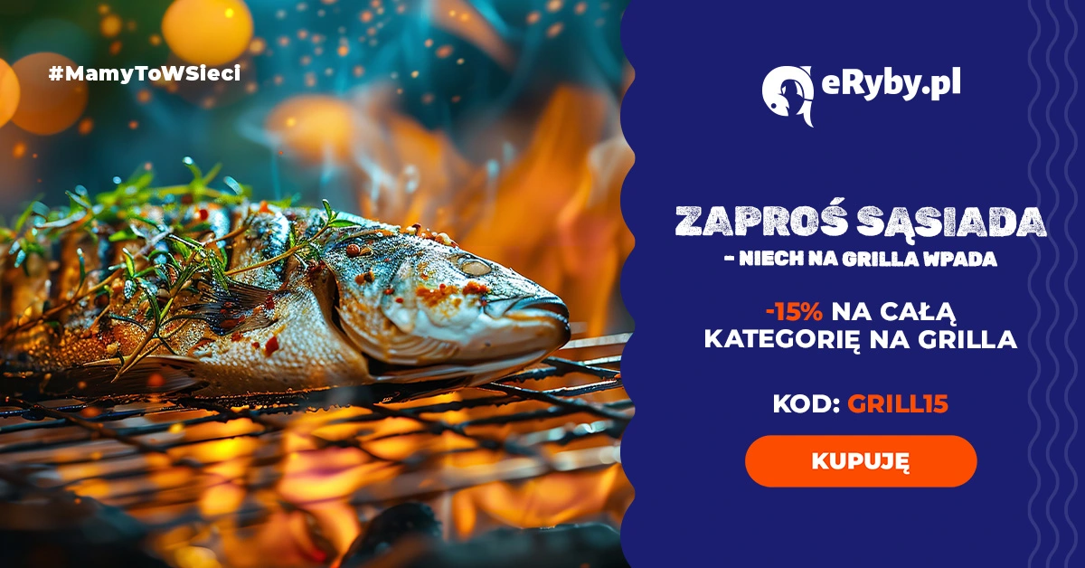 15% na całą kategorię na grilla